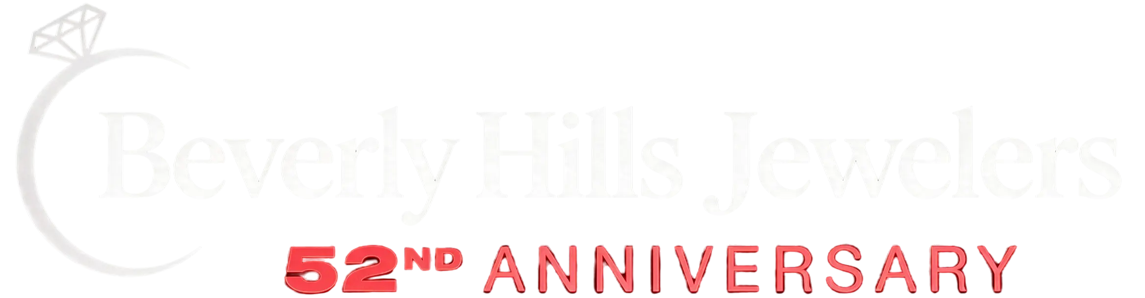 Beverly Hills Jewelers showroom and jewelry display cases